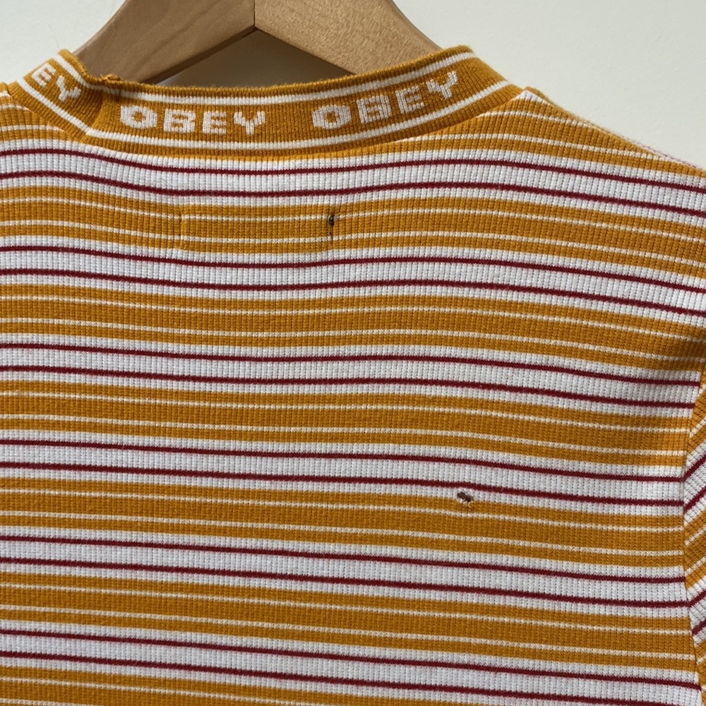 Obey Ribbed Crop Top - Picture 6 of 7